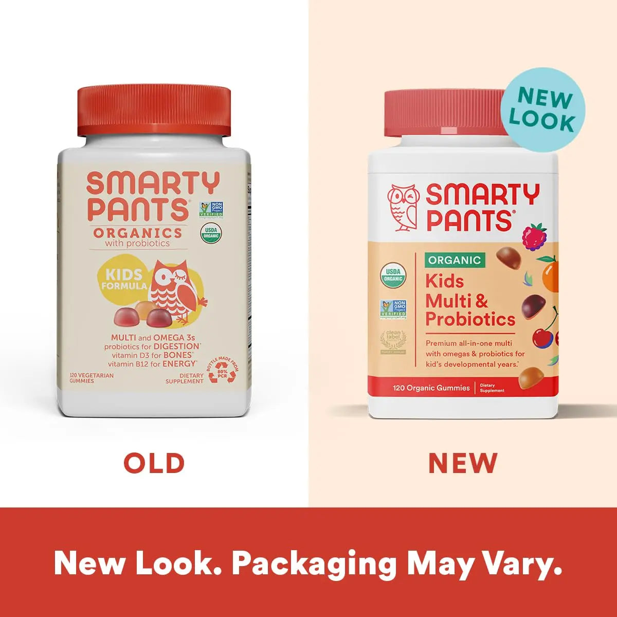 SmartyPants Organic Kids Multivitamin Gummies: Probiotics & Kids Probiotic Immunity Gummies: Prebiotics & Probiotics for Digestive Health and Immune Support Supplement SmartyPantsBuy Supplements Australia