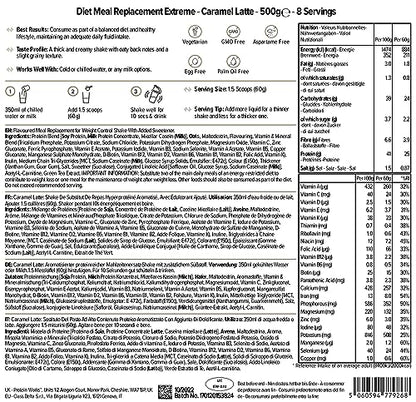 Protein Works - Diet Meal Replacement Extreme Shake, 200 Calorie Meal, High Protein Meal Protein WorksBuy Supplements Australia