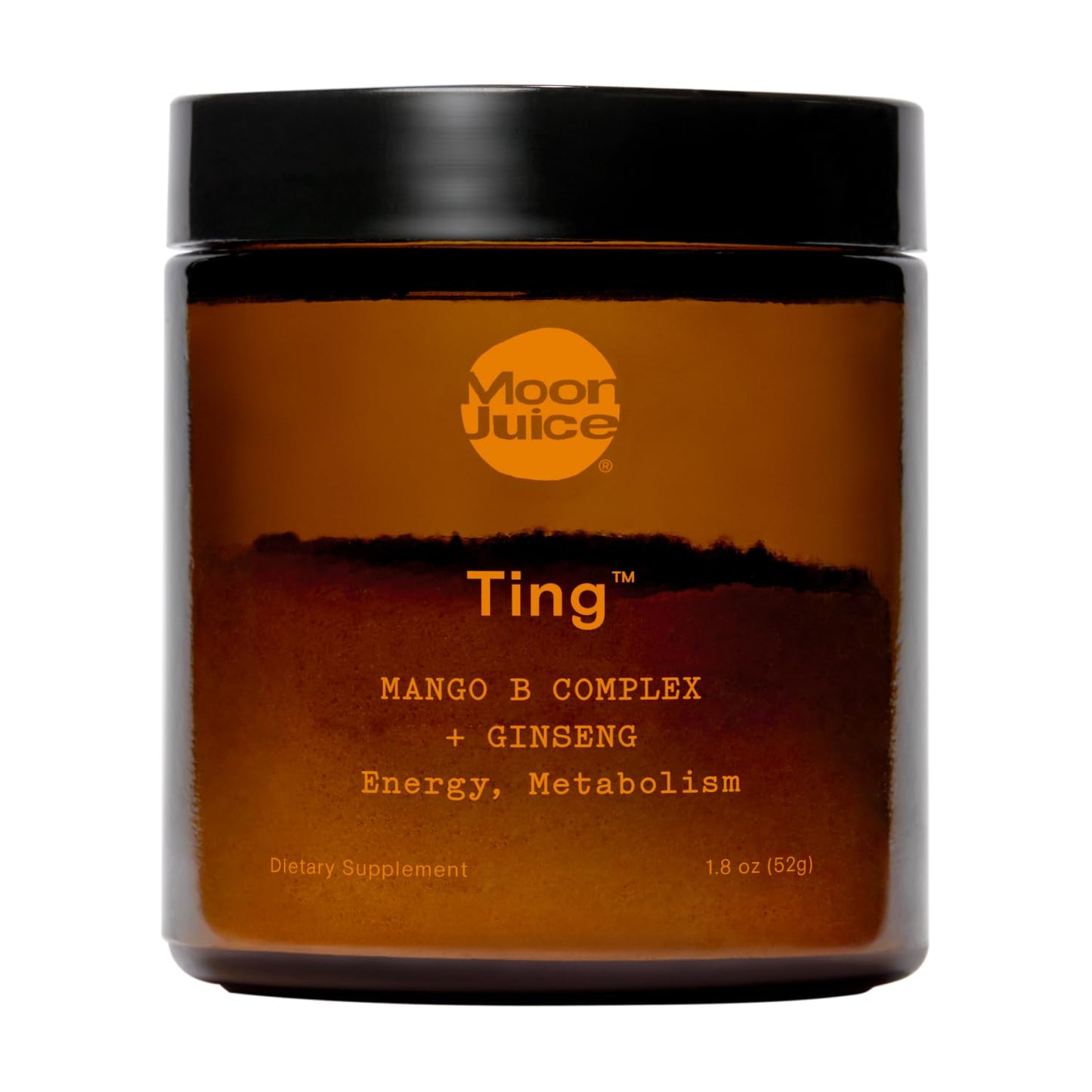 Moon Juice Ting - Vitamin B Complex Powder Supplement - Methylated B12, Folate, Ginseng, L-Glutamine & B Vitamins, Caffeine Free Energy & Digestion Support, Sugar Free, Mango, 1.8 oz, 25 Servings Moon JuiceBuy Supplements Australia