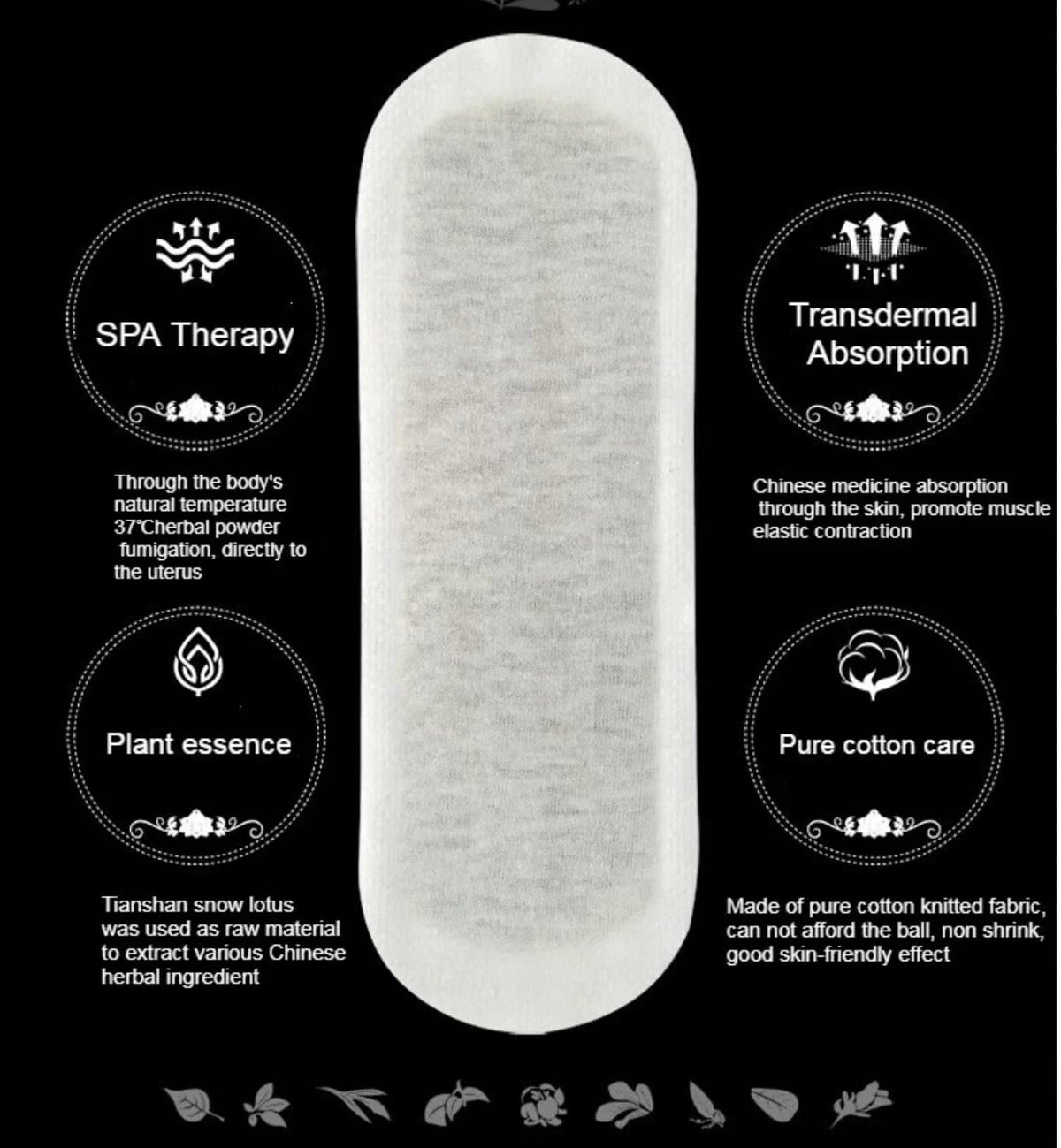 Premium Natural Organic Herbal Cotton Panty Liners for Women - Unscented, Thin, Cruelty-Free Organic Herbal Panty LinerBuy Supplements Australia