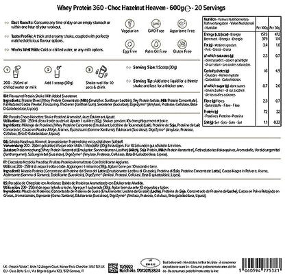 Protein Works - Whey Protein 360 | Premium Whey Shake | Whey Protein Powder Blend Protein WorksBuy Supplements Australia