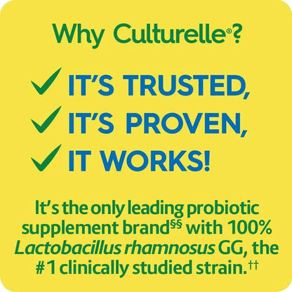 Culturelle Health & Wellness Daily Probiotic for Women & Men - 30 Count - 15 Billion CFUs & A Proven-Effective Probiotic Strain Support your Immune System- Gluten Free, Soy Free, Non-GMO Culturelle buy supplements Au