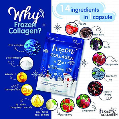 Frozen Collagen 2in1 Whitening X10 Frozen CollagenBuy Supplements Australia
