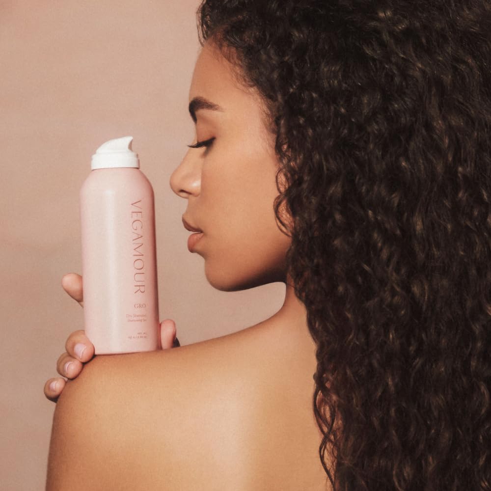 VEGAMOUR GRO Dry Shampoo Full Size, Volumizing Dry Shampoo Spray Formulated Without Benzene, Supports Thicker Fuller Looking Hair, Natural Citrus Scent, 3.95 oz VEGAMOURBuy Supplements Australia