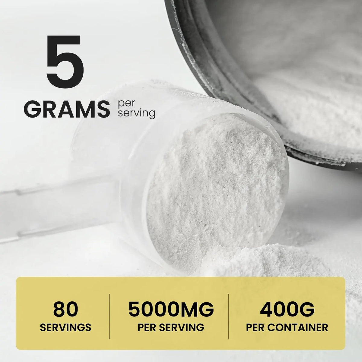 UpNourish Micronized Creatine Monohydrate Powder 400 G - Unflavored Vegan for Pre Workout, Muscle Building Pure Women and Men Instantized Supplement, 80 Servings 14.1096 Ounce UpNourish buy supplements Au