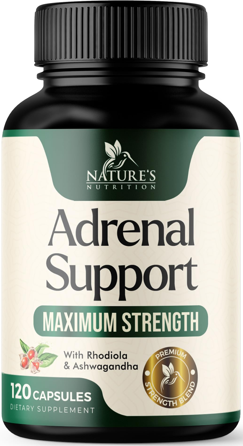 Nature's Nutrition Adrenal Support Supplements Cortex Complex, Best Energy Supplement, Supports Health & Energy Levels, Daily Ashwagandha for Women & Men, Supports Immune System, 120 Capsules Nature's NutritionBuy Supplements Australia