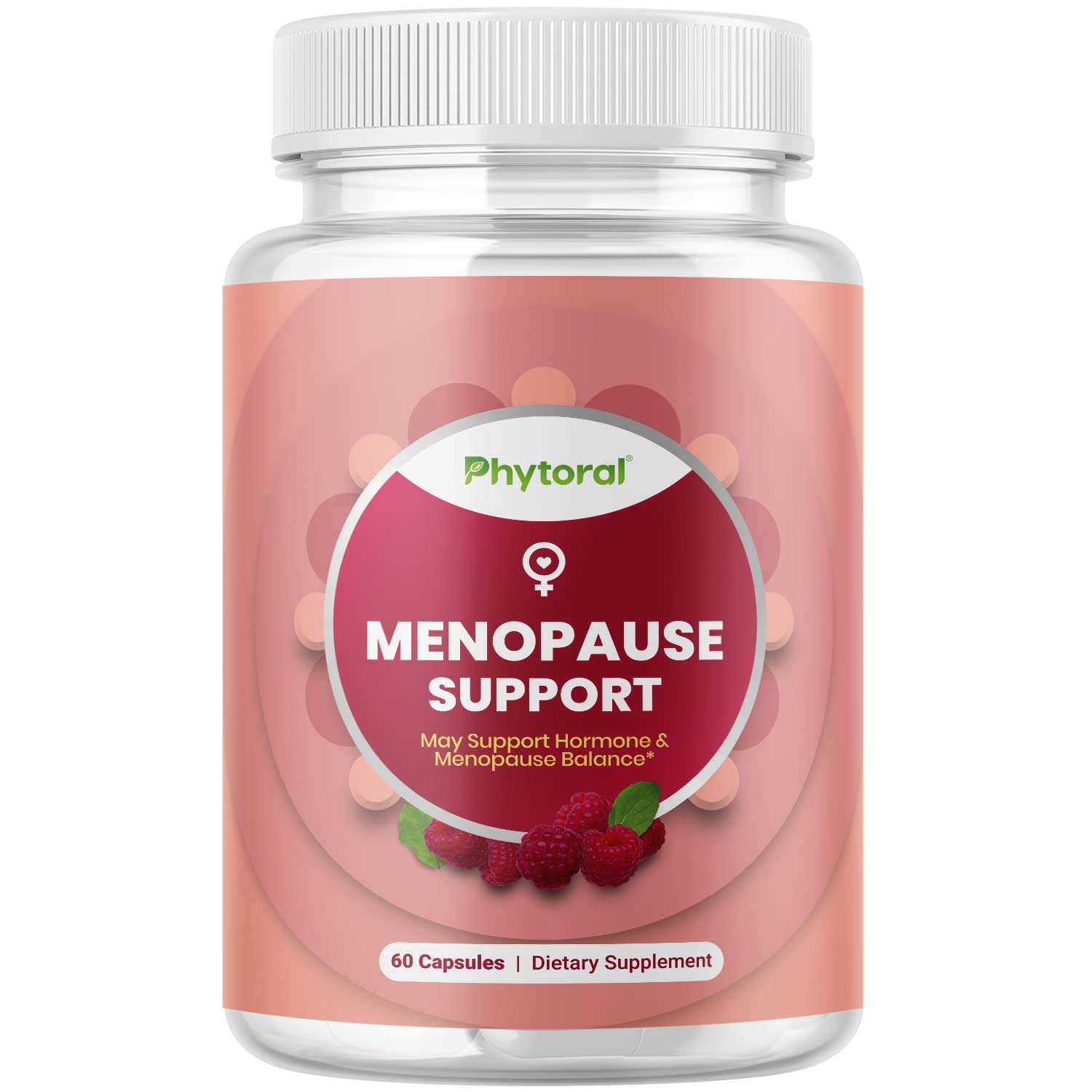Phytoral Complete Herbal Menopause Supplement for Women - Female Hormone Balance Capsules for Night Sweats Hot Flashes & Mood Swings with Dong Quai, Chaste Berry & Black Cohosh Root - 60 Count Pack PhytoralBuy Supplements Australia