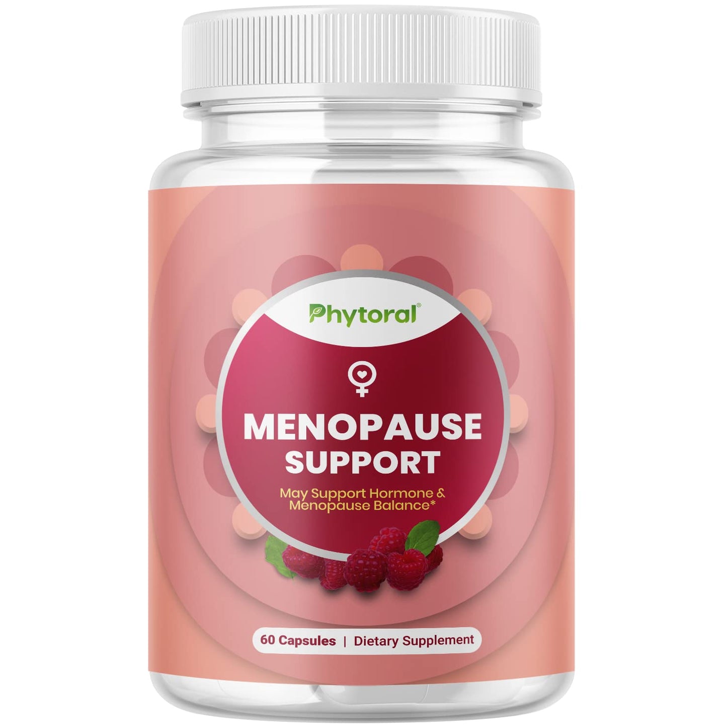 Phytoral Complete Herbal Menopause Supplement for Women - Female Hormone Balance Capsules for Night Sweats Hot Flashes & Mood Swings with Dong Quai, Chaste Berry & Black Cohosh Root - 60 Count Pack PhytoralBuy Supplements Australia