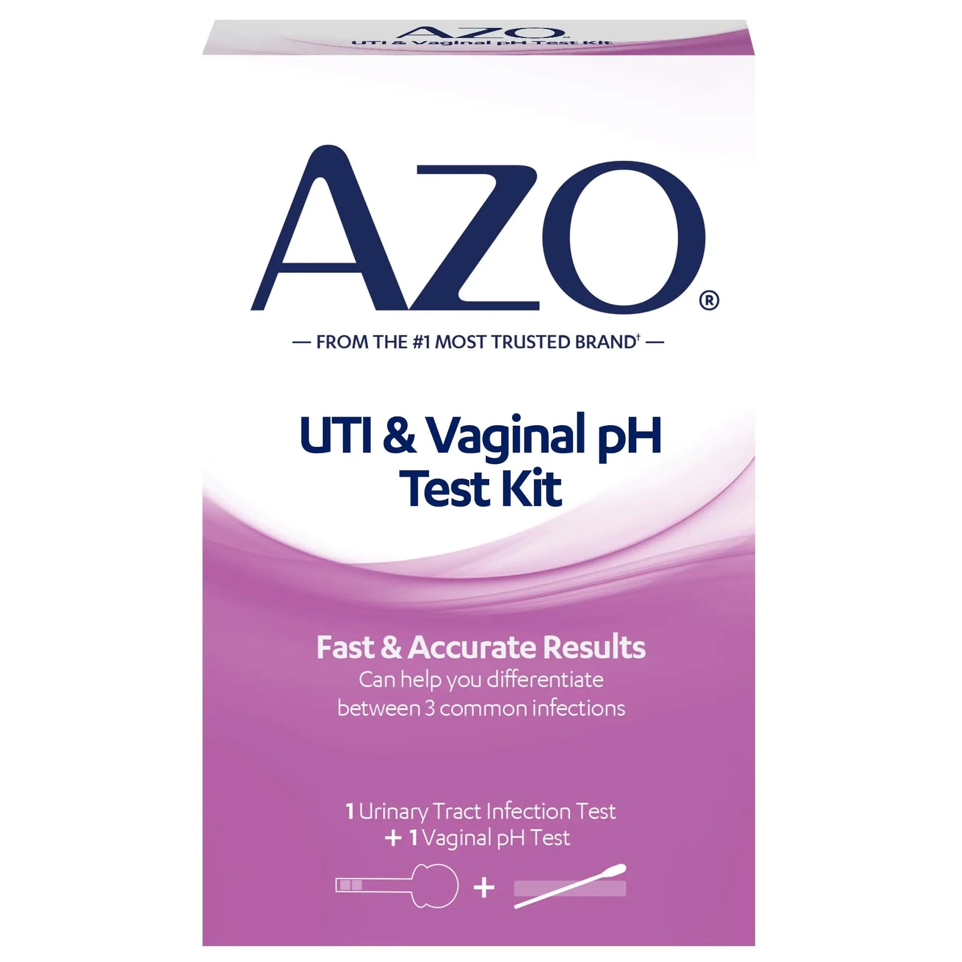 AZO Dual Protection Urinary & Vaginal Probiotic + UTI & Vaginal pH Test Kit (30 Count) AZOBuy Supplements Australia