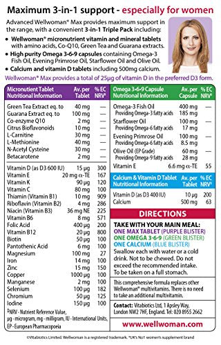 Vitabiotics Wellwoman Max, 84 Capsules VitabioticsBuy Supplements Australia