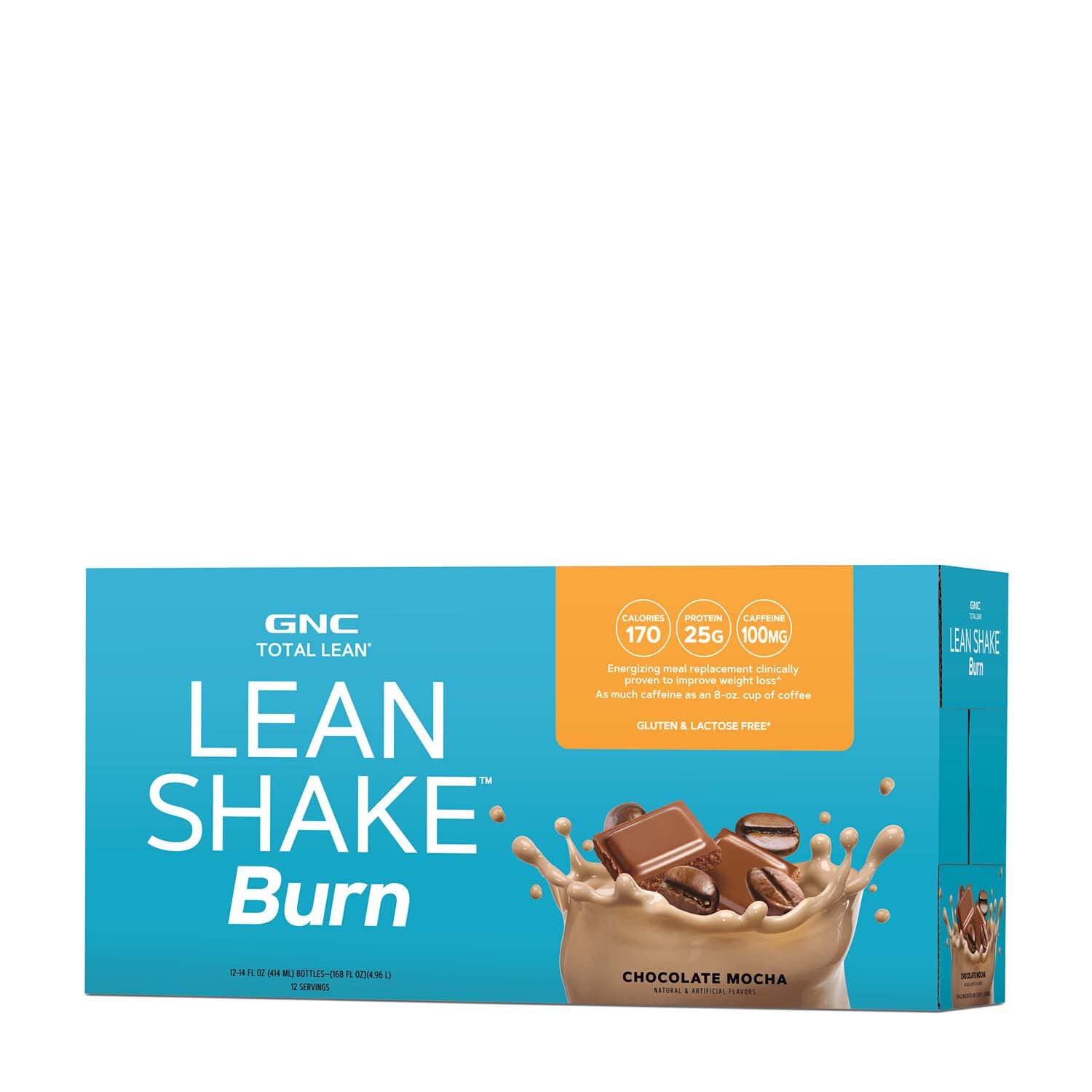GNC Total Lean Lean Shake Burn - Chocolate Mocha GNCBuy Supplements Australia