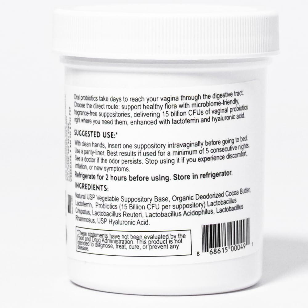zerotaboos: Lactoferrin, Probiotics, Hyaluronic Acid - Feminine Care Rebalancing Suppository zerotaboosBuy Supplements Australia