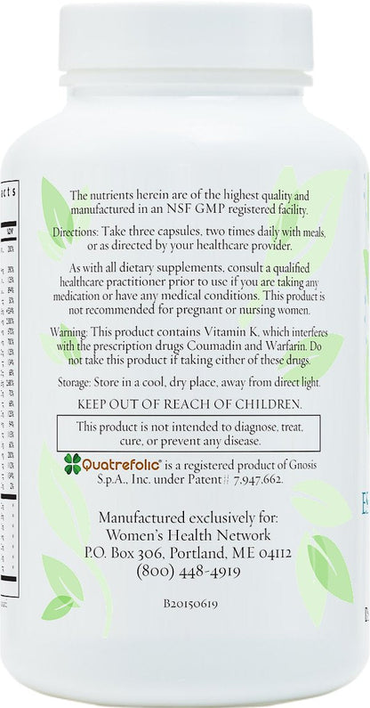 Women's Health Network Essential Nutrients – Daily Multivitamin for Energy, Healthy Aging & Immune Support, Folate as Quatrefolic®, a Patented Natural Form of 5-MTHF Women's Health NetworkBuy Supplements Australia