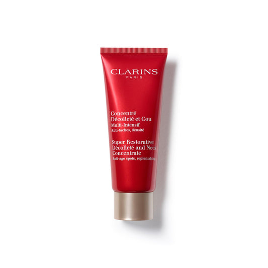 Clarins Super Restorative Décolleté and Neck Concentrate | Deeply Replenishing, Anti-Aging Cream For Mature Skin | Skin Texture Is Refined and Chest Creases Are Visibly Diminished After 4 Weeks* Clarins buy supplements Au