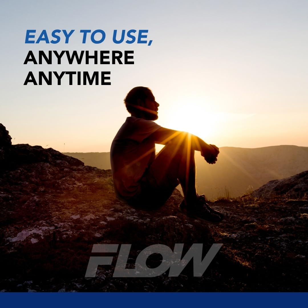 Flow Pouches Mushroom Nootropic Pouches - 600mg Organic Mushroom Energy Ultra Pouches with Lion's Mane, Reishi, Cordyceps for Focus & Clean Energy - Zero Caffeine or Sugar (5 Can Pack, Cool Mint) Flow PouchesBuy Supplements Australia