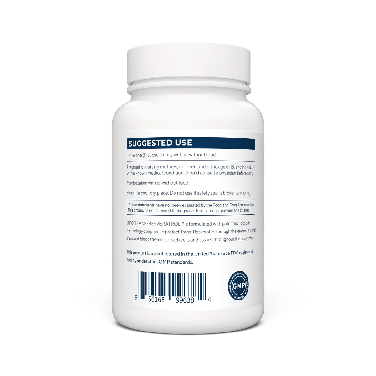 Renue By Science Resveratrol | High Strength Liposomal Resveratrol Supplement | 90 Trans Resveratrol Capsules - 125mg Reservatrol per Serving | Non-GMO | Made in The USA Third-Party Tested Renue By ScienceBuy Supplements Australia