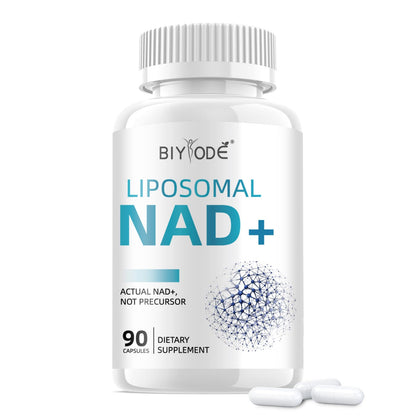 NAD Supplement with Liposomal Resveratrol – 900mg NAD Booster with Quercetin Phytosome for Energy, Focus & Healthy Aging – Cellular Support for Adults 30+ – 80 Capsules, 40-Day Supply BIYODEBuy Supplements Australia