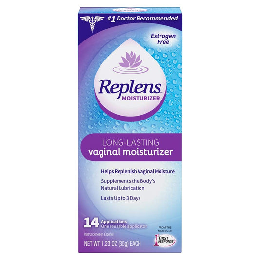 Replens Long-Lasting Vaginal Moisturizer with Reusable Applicator, 1.23 Ounce Replens buy supplements Au