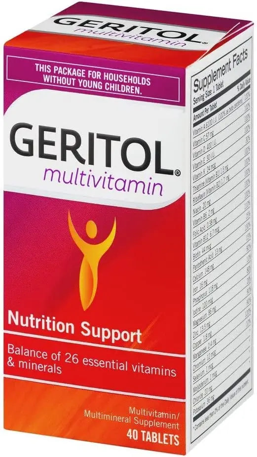 Geritol Complete Tablets 100 Tablets (Pack of 4) Geritol