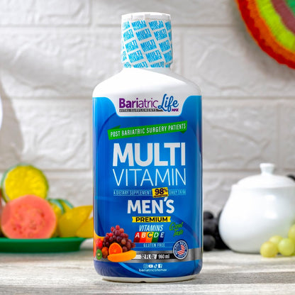 Bariatric Multivitamin Design for Post Bariatric Surgery Mens Patients, Sugar Free, 100+ Vitamins, Minerals & Amino Acids, Supports Muscle, Heart Bariatric Life MaxBuy Supplements Australia