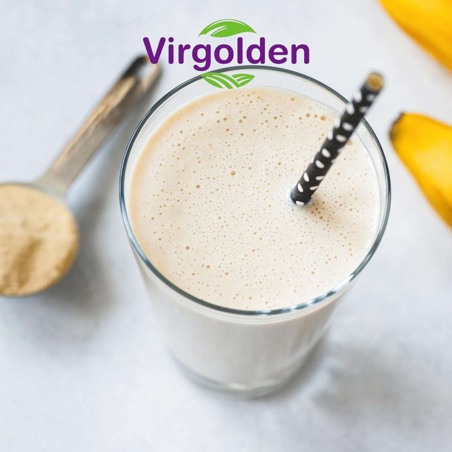 Pea Protein Powder 1kg 80% Pure Plant Protein by Virgolden - Great for Smoothies, Shakes VIRGOLDENBuy Supplements Australia