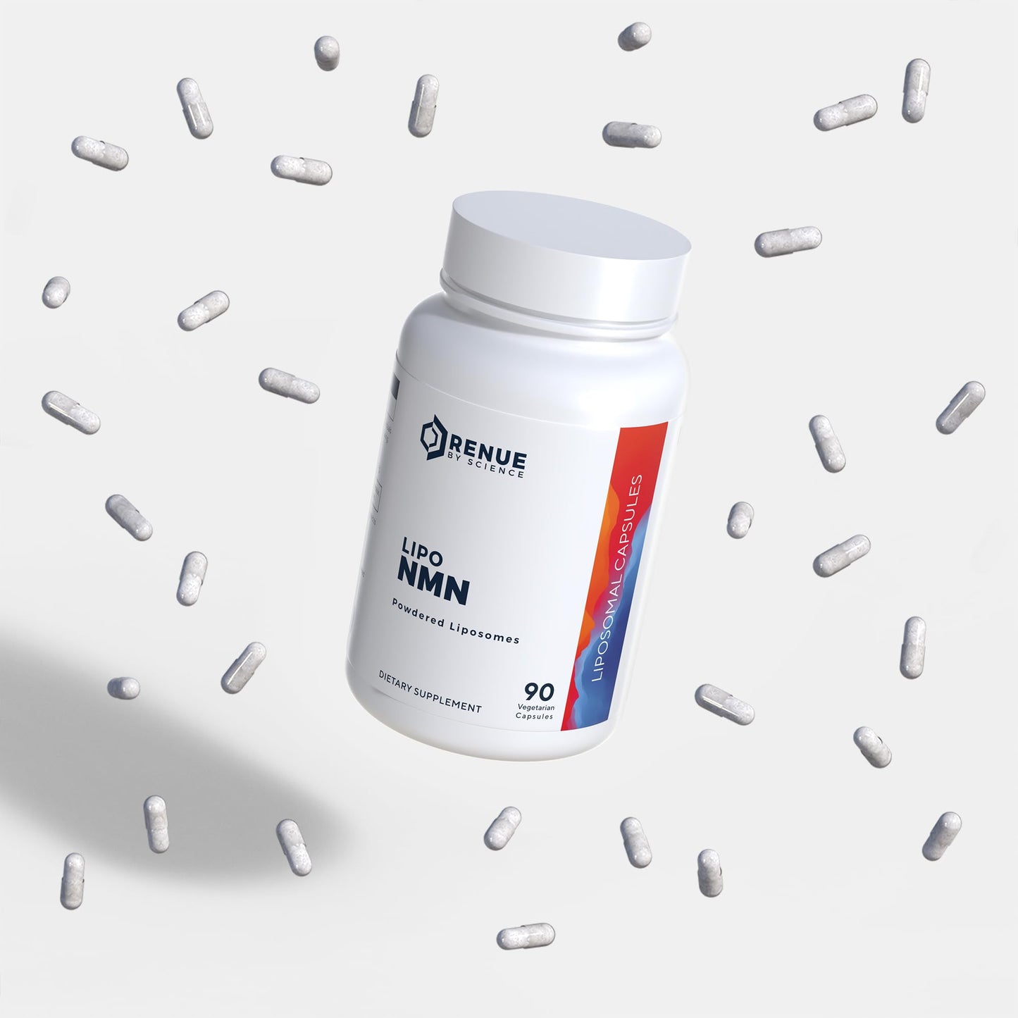 Renue By Science NMN Supplement | 90 Liposomal NMN Capsules - 250mg NMN Nicotinamide Mononucleotide per Serving | Bioavailable Formula for Increased Absorption | Manufactured in The USA Renue By ScienceBuy Supplements Australia