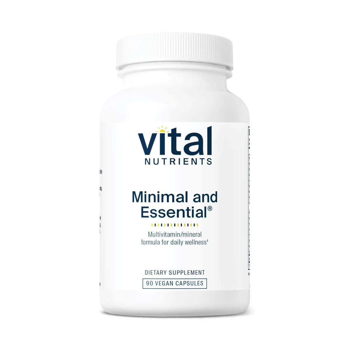 Vital Nutrients Minimal and Essential Multivitamin | Vegetarian One per Day Multi Vitamin, Mineral, & Antioxidant Supplement* | Vital Nutrients
