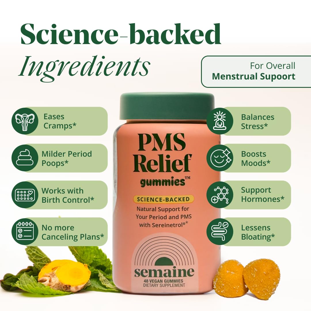 Semaine PMS Gummy Supplement SemaineBuy Supplements Australia