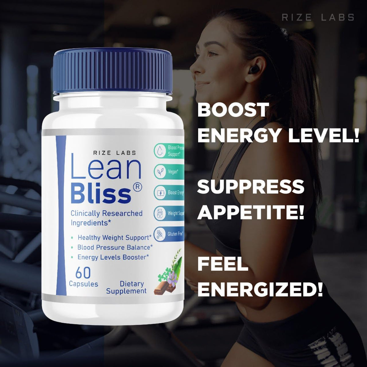 (2 Pack) Lean Bliss Weight Loss Pills, Lean Bliss Fat Burning Formula, LeanBliss Advanced rize labsBuy Supplements Australia