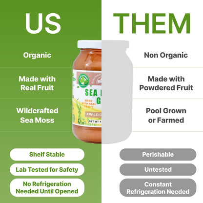 EverSmith Organics - Wildcrafted Irish Sea Moss Gel | Made in USA | Rich in Vitamins EverSmith OrganicsBuy Supplements Australia