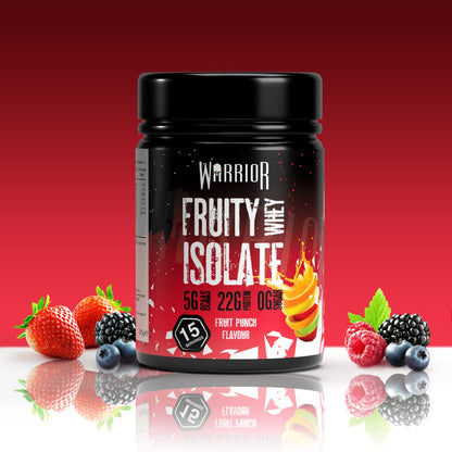 Warrior, Fruity Clear Whey Isolate – Rapid Digesting Protein Powder – Refreshingly Fruit Flavoured Shakes WarriorBuy Supplements Australia