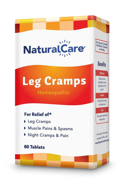 NaturalCare Leg Cramps, Homeopathic Tablets, 60ct | May Provide Support for Leg, Calf & Foot Cramps, Muscle Spasms & Pain Natra-BioBuy Supplements Australia
