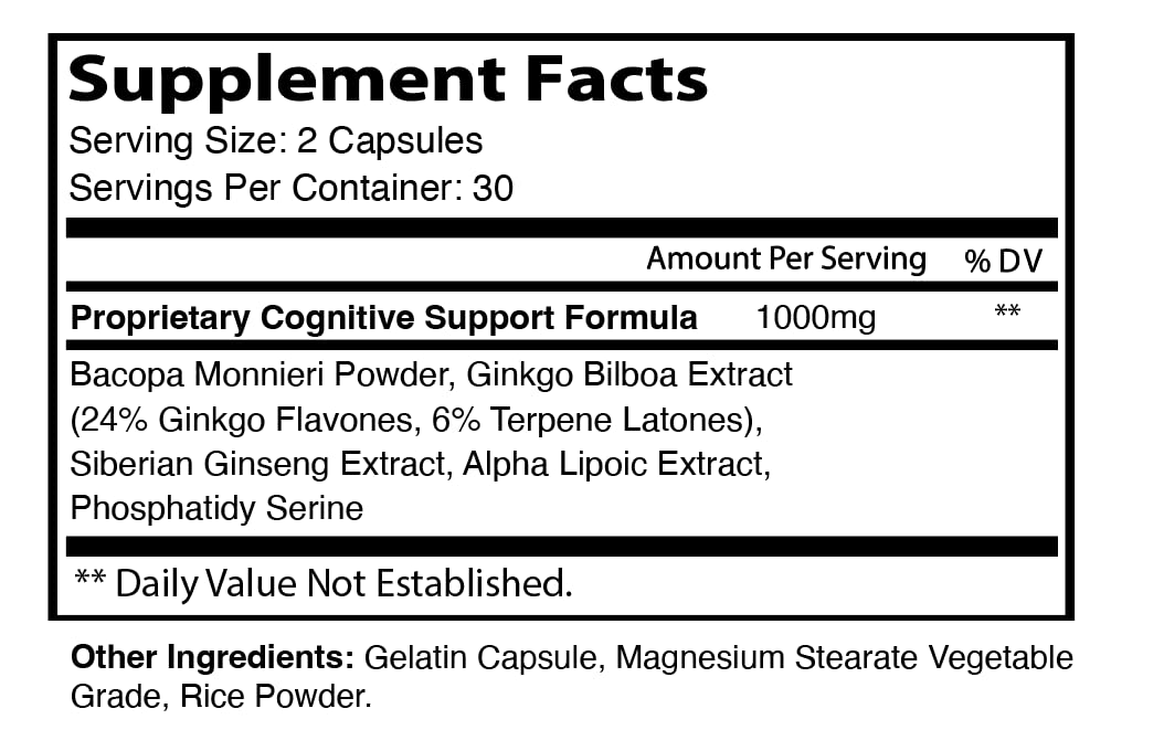 IDEAL PERFORMANCE (2 Pack) Cognigence Focus Nootropic Memory Booster Supplement Pills (120 Capsules) IDEAL PERFORMANCEBuy Supplements Australia