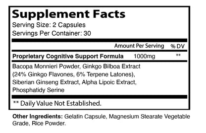 IDEAL PERFORMANCE (2 Pack) Cognigence Focus Nootropic Memory Booster Supplement Pills (120 Capsules) IDEAL PERFORMANCEBuy Supplements Australia