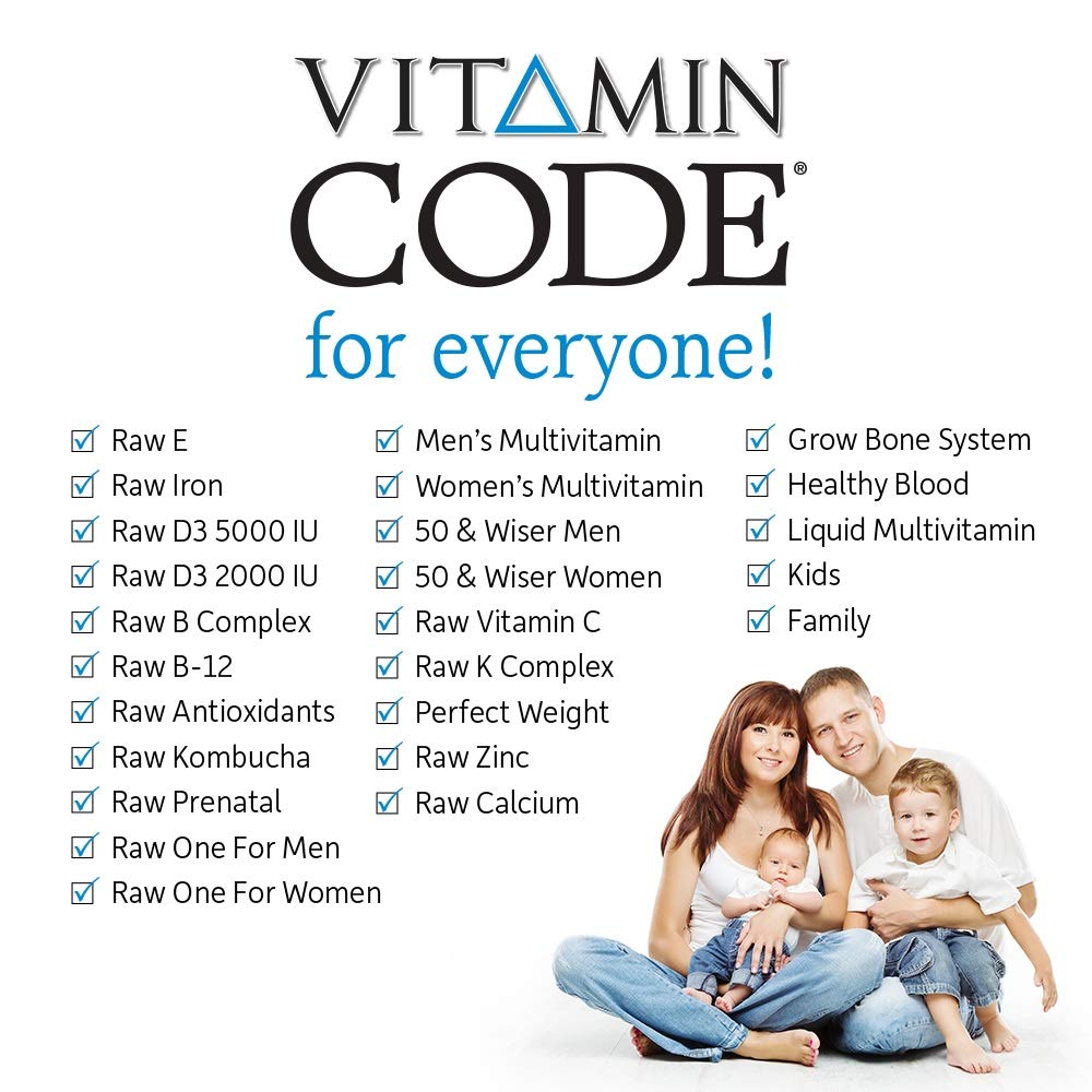Garden of Life Vitamin Code Raw One for Men, Once Daily Multivitamin, 75 Capsules, One a Day Mens Vitamins Plus Fruit, Veggies & Probiotics for Mens Health