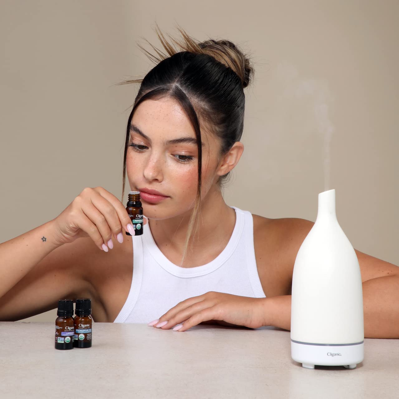 Cliganic Organic Peppermint Essential Oil - 100% Pure Natural for Aromatherapy Diffuser CliganicBuy Supplements Australia
