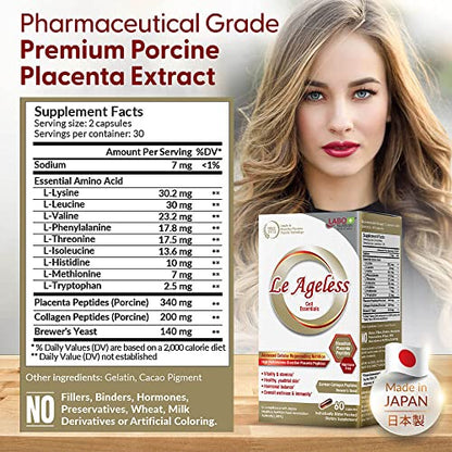 LABO Nutrition Le Ageless – Placenta Cell Rejuvenating Therapy from Japan – Enhanced with Collagen LABO NutritionBuy Supplements Australia