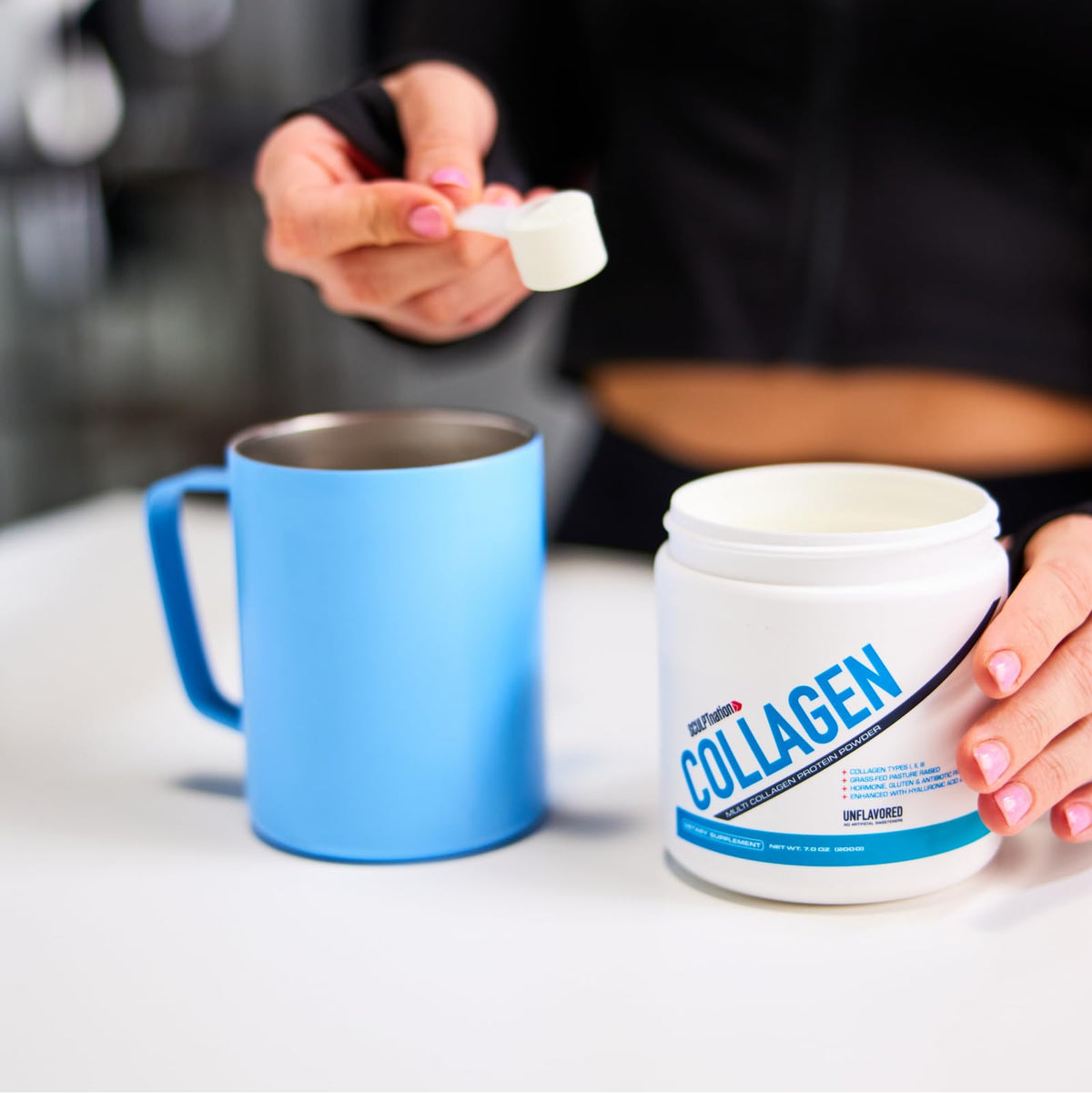 Sculpt Nation by V Shred Collagen Peptides Powder - Types I, II, and III Collagen Plus Sculpt NationBuy Supplements Australia