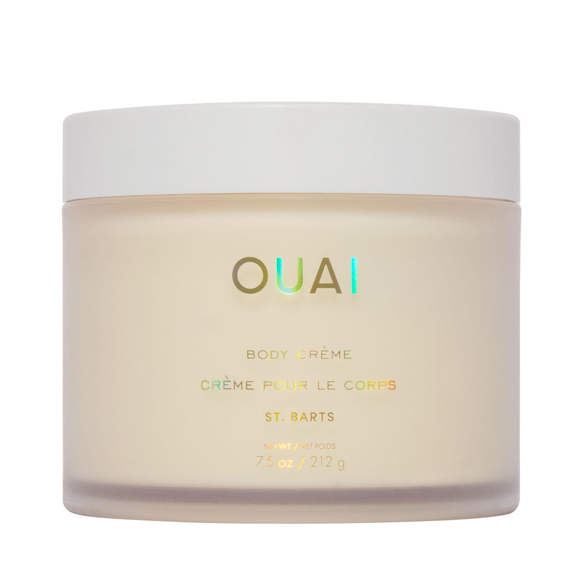 OUAI Body Cream, St. Barts - Hydrating Whipped Body Cream with Cupuaçu Butter, Coconut Oil and Squalane - Softens Skin and Delivers Healthy-Looking Glow - Sulfate-Free Skin Care (7.5 Oz) OUAIBuy Supplements Australia