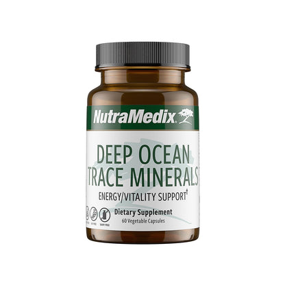 NutraMedix Deep Ocean Trace Minerals 1,000mg - Mineral & Energy Supplements - Magnesium, Zinc, Potassium, Boron, Phosphorus & Manganese