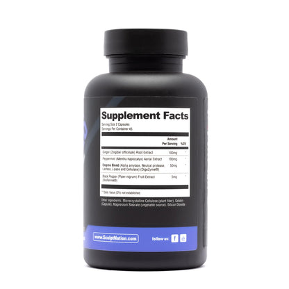 Sculpt Nation by V Shred Digestive Enzymes - Multi Enzyme for Digestion and Gut Health Sculpt NationBuy Supplements Australia