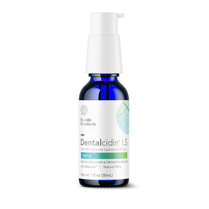 Biocidin Dentalcidin LS Liposomal Oral Rinse - Fluoride Free Mouthwash - Plant-Based, Professional Strength - Support Healthy Gums & Oral Microbiome - Freshen Breath (1oz) Bio-Botanical ResearchBuy Supplements Australia