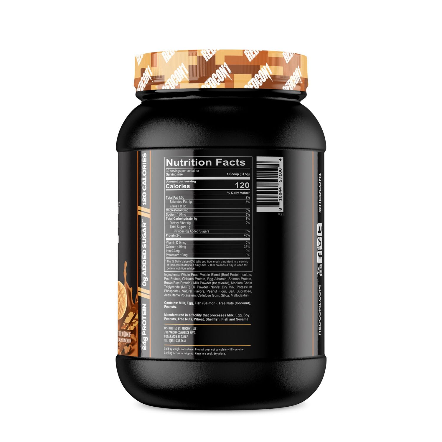 REDCON1 MRE LITE - Peanut Butter Cookie - 1.92 lb. REDCON1Buy Supplements Australia