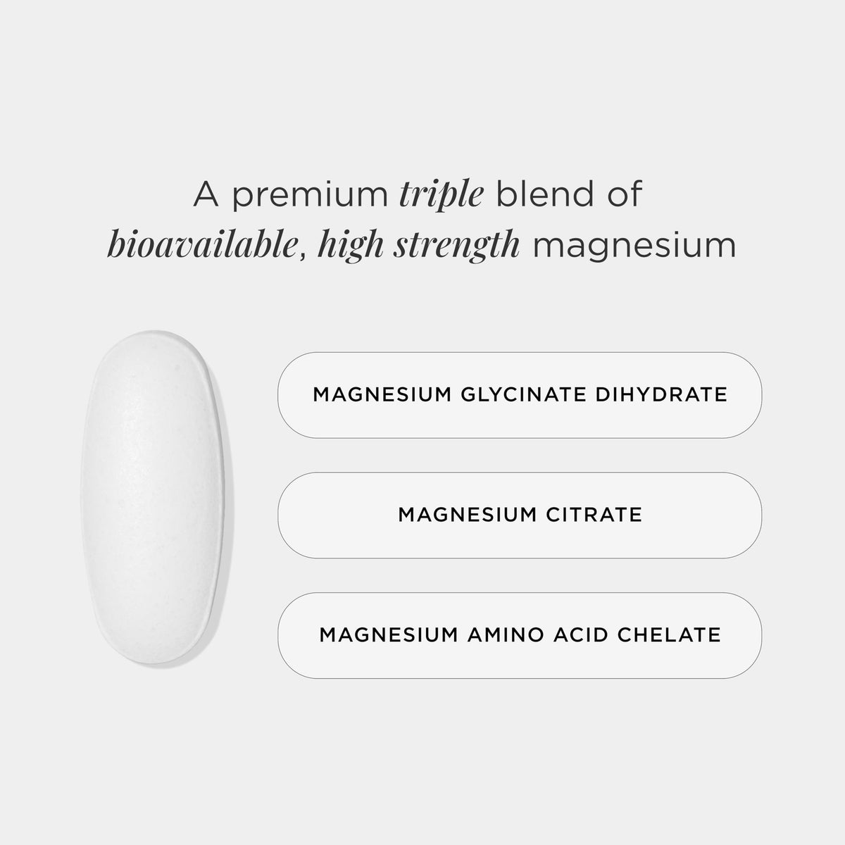 JSHealth Vitamins Advanced Magnesium Supplements with Magnesium Glycinate & Citrate for Muscle Relaxation (60 Tablets) JSHealthBuy Supplements Australia