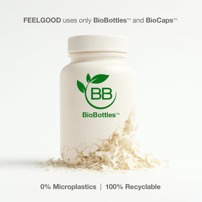 Feelgood Company NAD+ Supplement - Anti-Aging & Cellular Energy Support - Supports Energy, Cognitive Function & Cellular Health - 60 Capsules - NAD+ Precursor FeelGood SuperfoodsBuy Supplements Australia