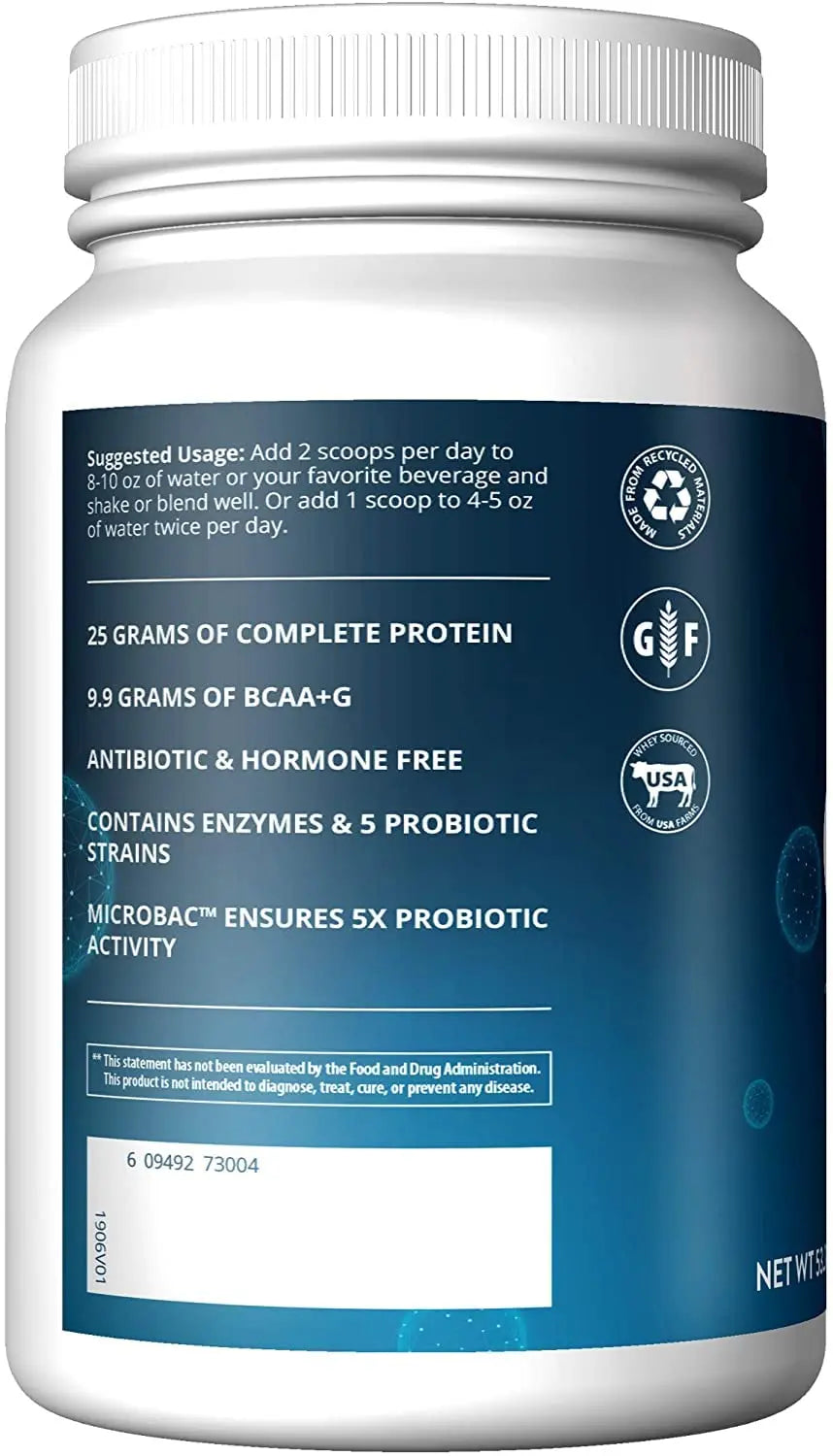 MRM Nutrition Gainer Protein with Probiotics & Postbiotics - Chocolate Flavored for Men & Women, 25g Protein, Whey Protein Concentrate & Isolate, Micellar Casein, & Digestive Enzymes - 18 Servings MRMBuy Supplements Australia