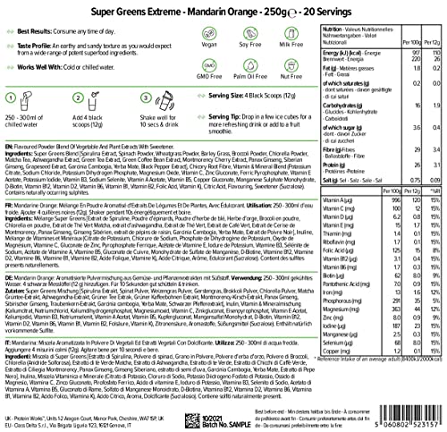 Protein Works Super Greens Extreme Powder , 156 Health Benefits , 41 Active Ingredients Protein WorksBuy Supplements Australia