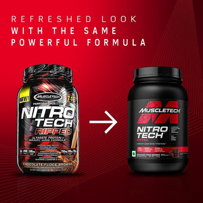 Protein Powder for Weight Loss |MuscleTech Nitro-Tech Ripped |Whey Protein Powder MuscleTechBuy Supplements Australia