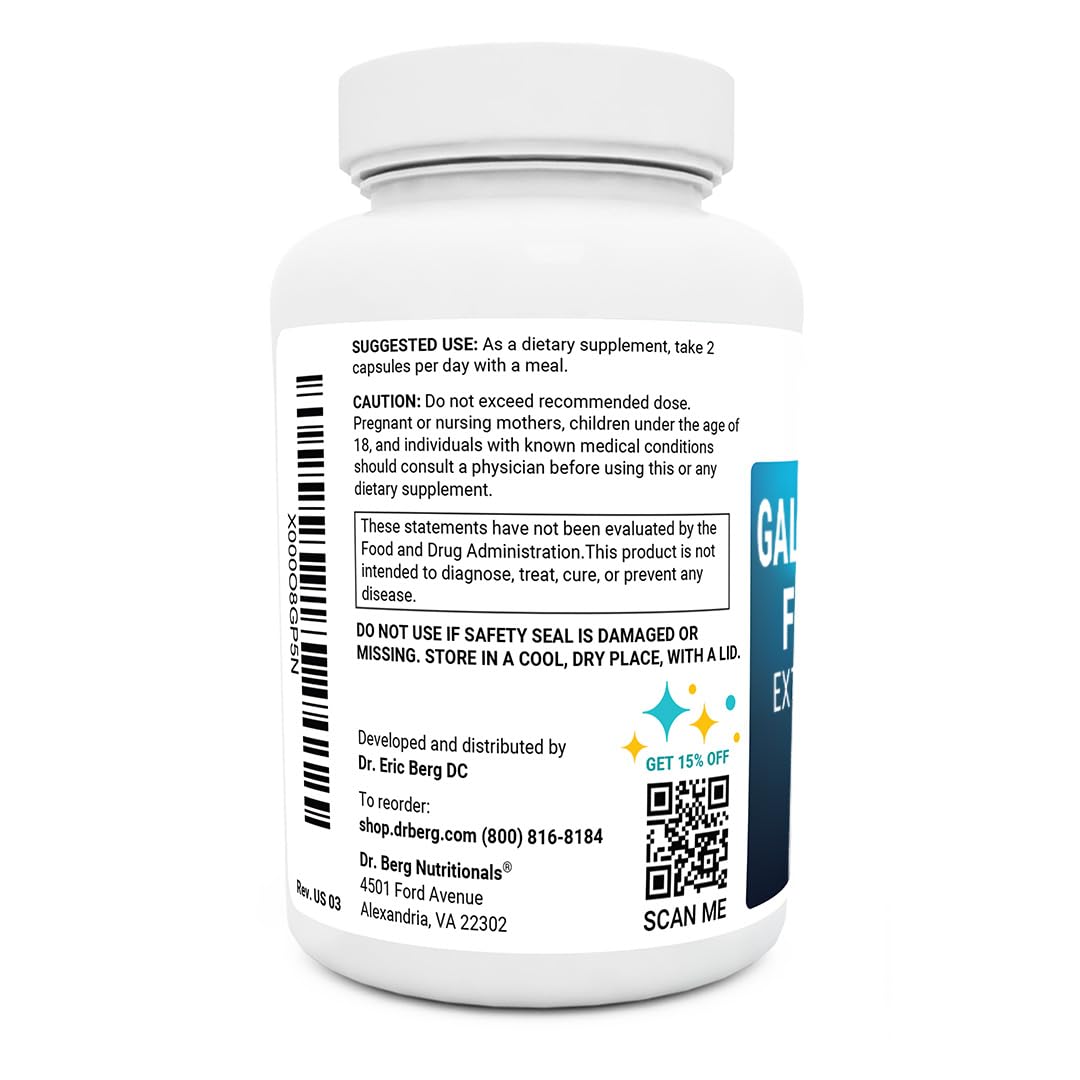 Dr. Berg Gallbladder Formula Extra Strength - Made w/Purified Bile Salts & Ox Bile Digestive Dr. Berg NutritionalsBuy Supplements Australia