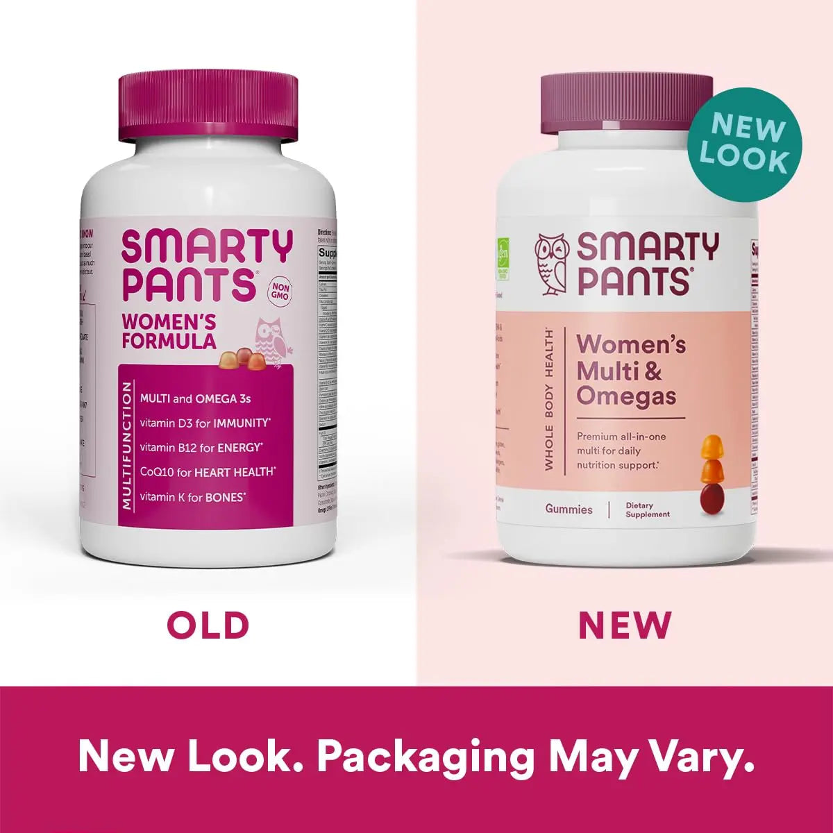 SmartyPants Toddler Multivitamin Gummies: Omega 3 Fish Oil (EPA/DHA), Vitamin D3, C, Vitamin B12, B6 & Women's Multivitamin Gummies: Omega 3 Fish Oil (EPA/DHA), Methylfolate, CoQ10, Vitamin D SmartyPantsBuy Supplements Australia